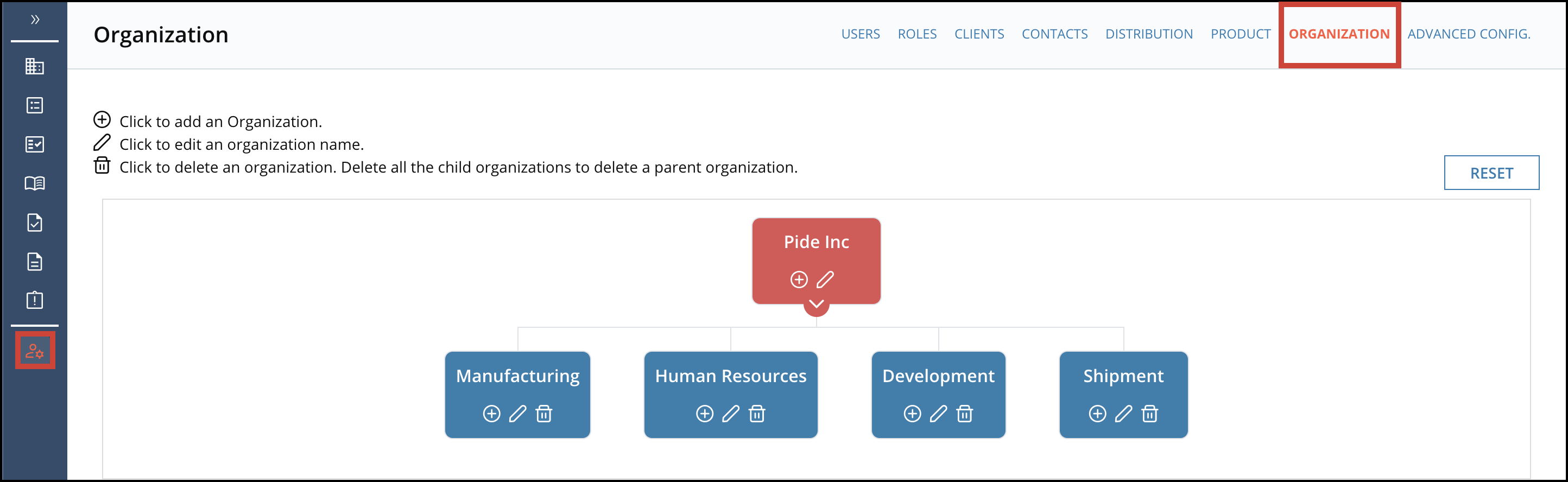 Organizational Hierarchy 1[R360]