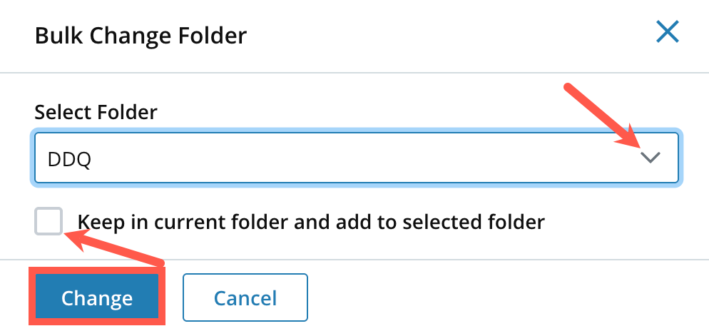 Creating and Managing Answer Library Folders 8
