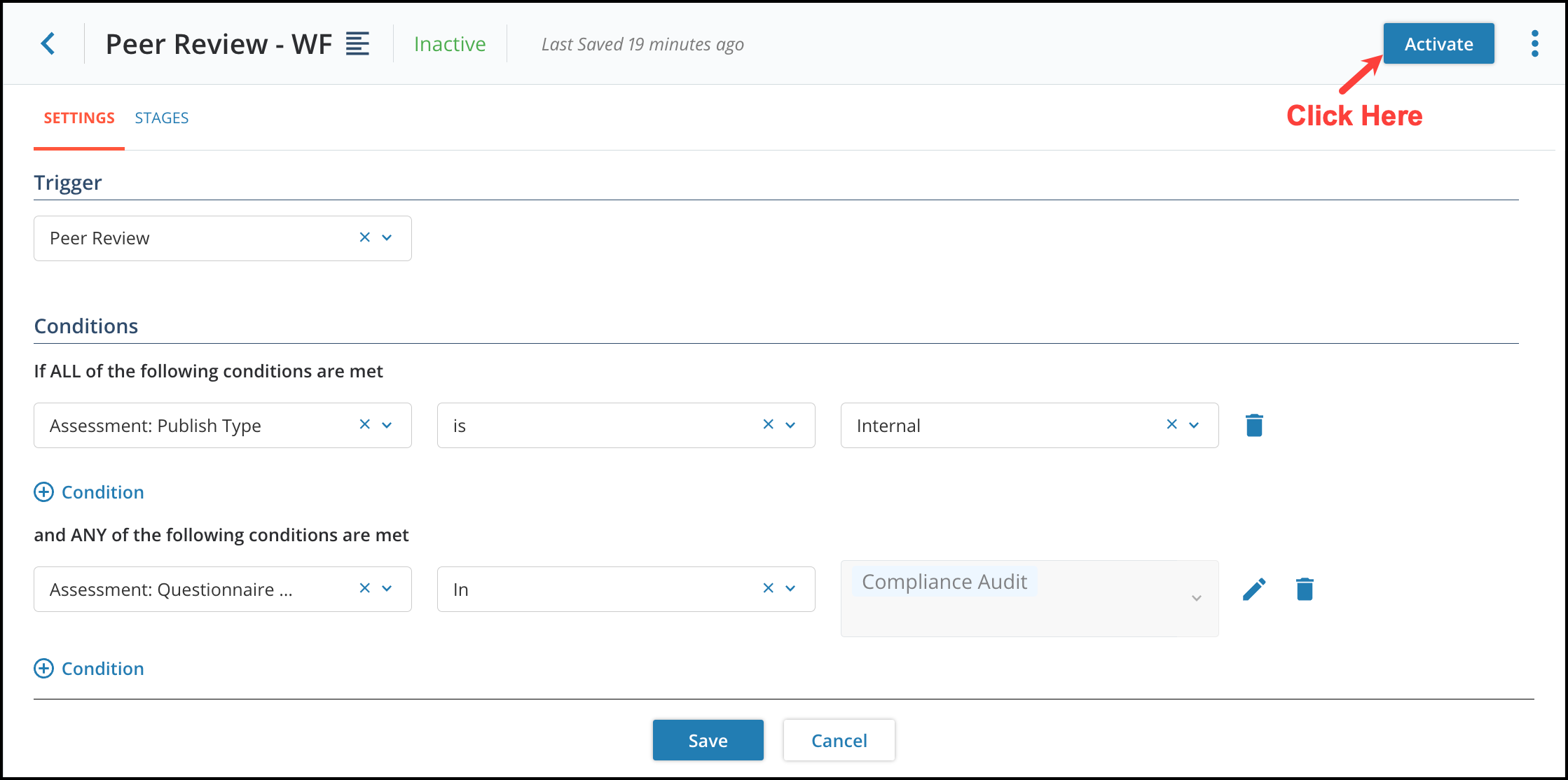Editing Approval Workflows 9