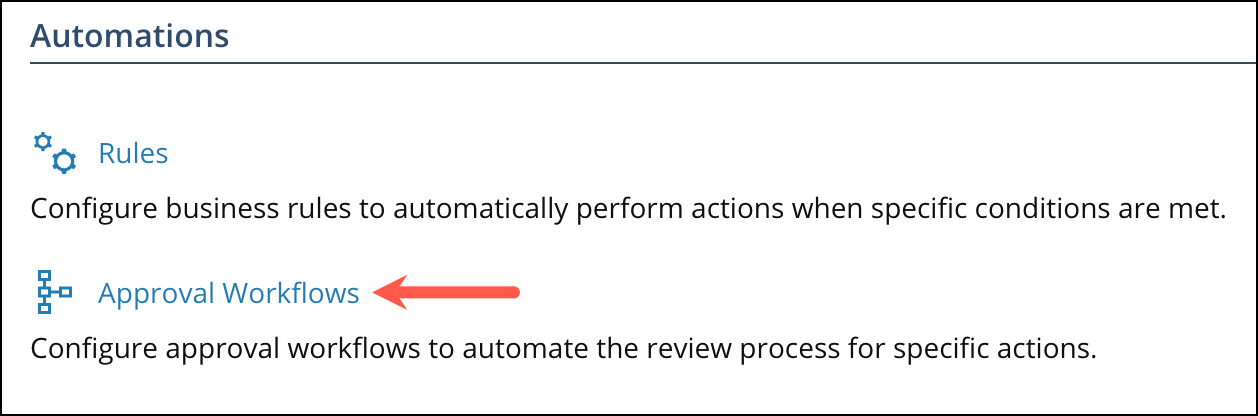 Configuring and Managing Approval Workflows 1