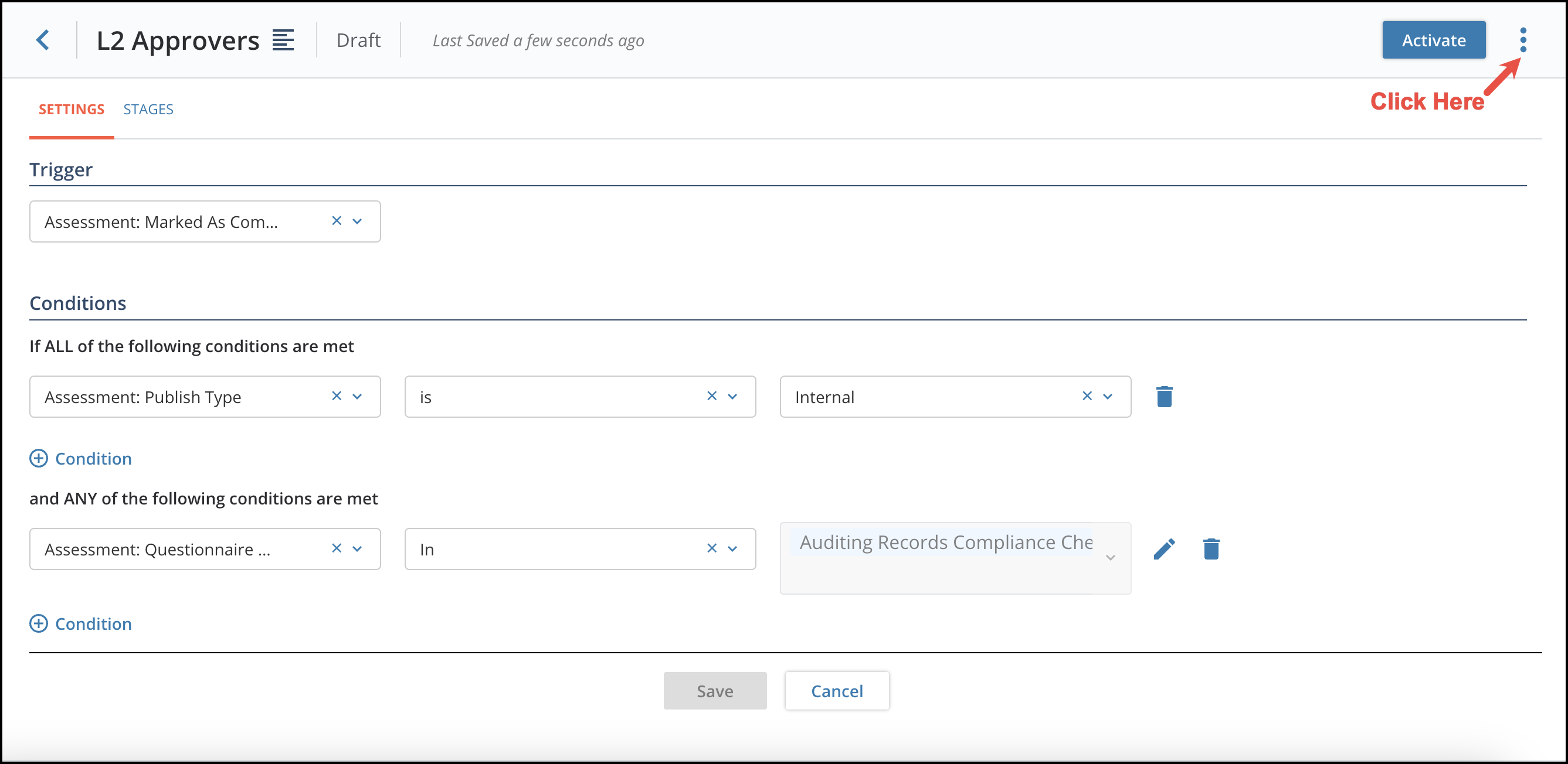 Editing Approval Workflows 12
